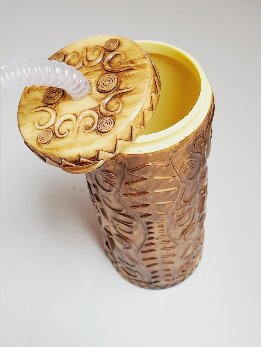 Disney Parks Trader Sam's Plastic Enchanted Tiki Dole Whip Tumbler Sipper Cups